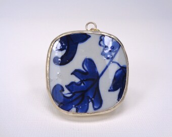 Asian porcelain shard framed charms photos 105